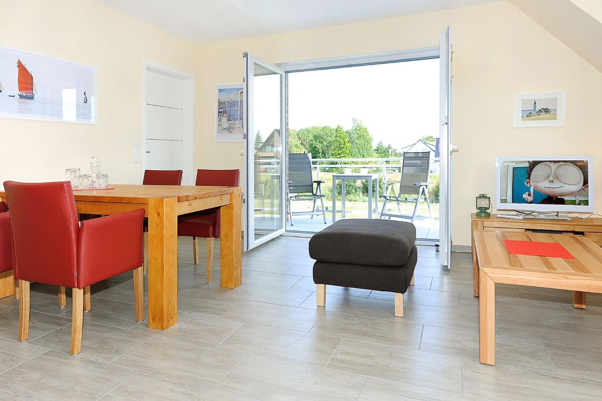 Besondere Aussicht - Ferienwohnung Deichblick Bensersiel Esterno foto