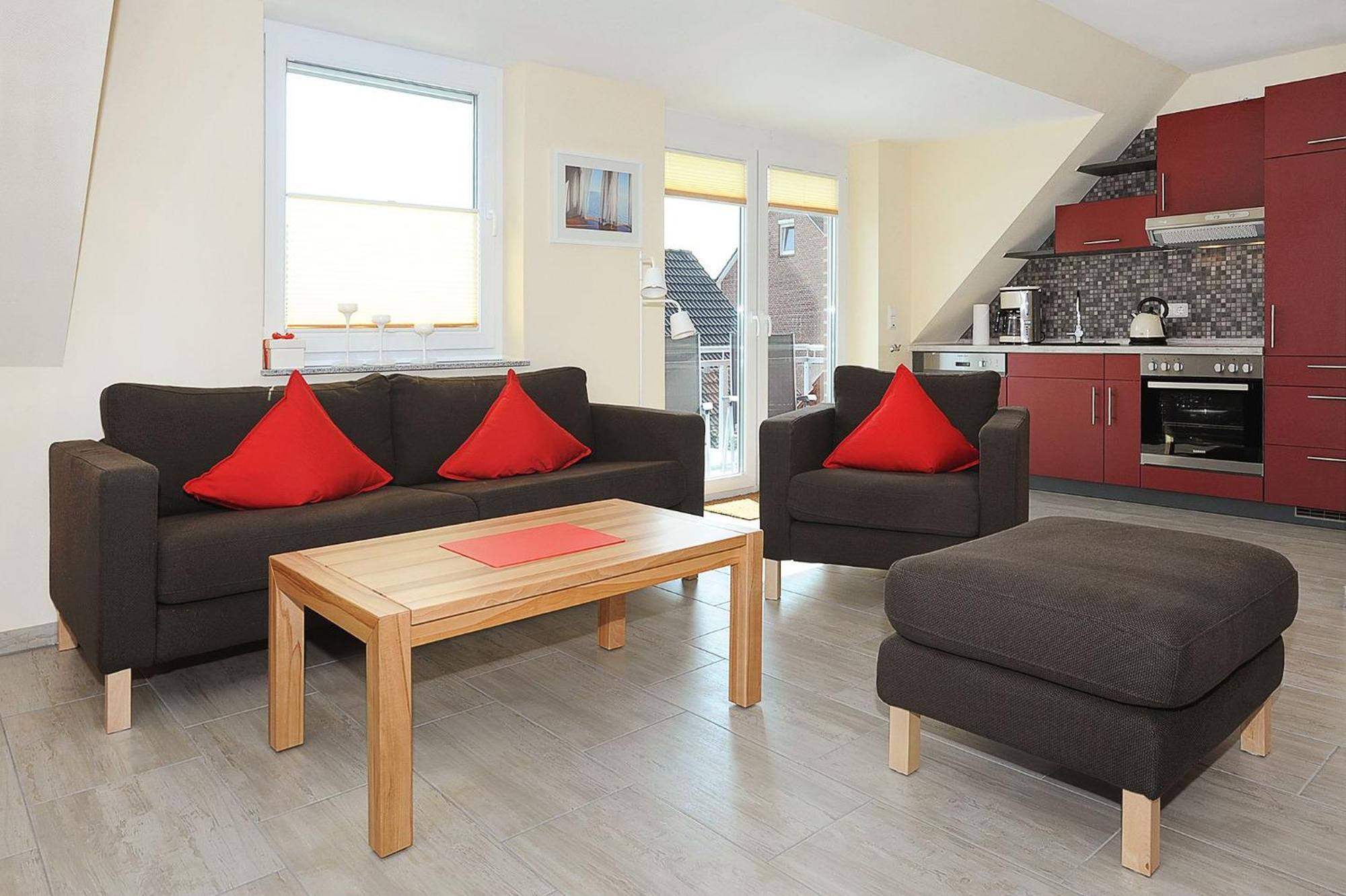 Besondere Aussicht - Ferienwohnung Deichblick Bensersiel Esterno foto